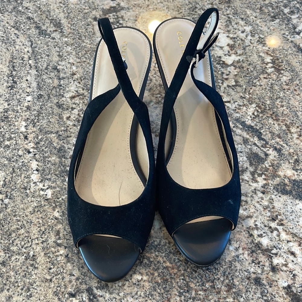 Cole Haan black heels size 11